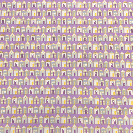 3 Metres Super Soft Printed Cotton Poplin - 44" Wide (House)