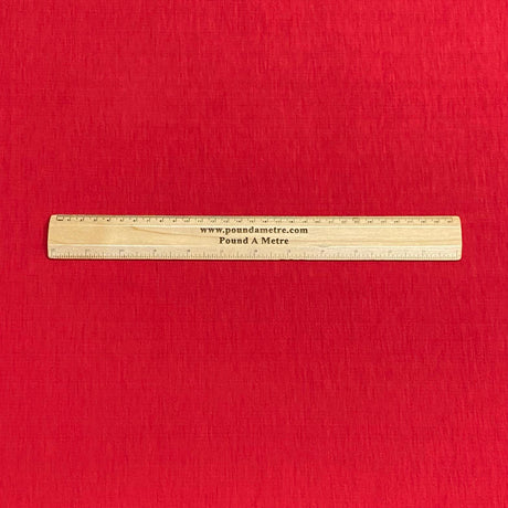 3 Metres Super Soft Cotton Jersey 55" - (Red)