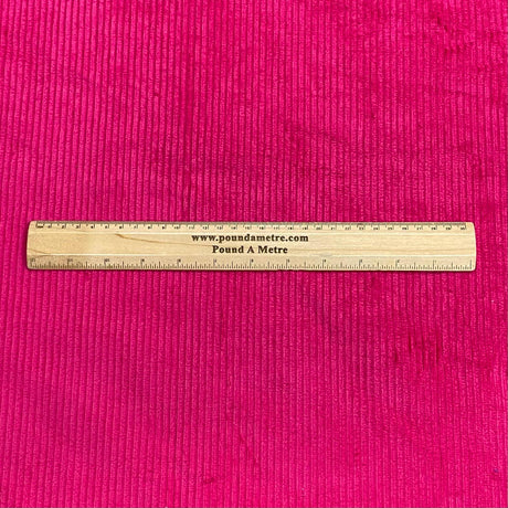Premium Super Soft Cotton Needle Corduroy- 55" Wide (Cerise)