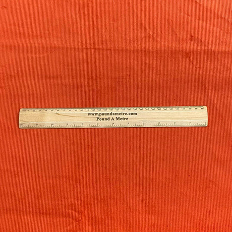 Premium Super Soft Cotton Needle Corduroy- 55" Wide (Orange)