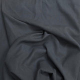 Luxurious Soft Cotton Linen 55" Wide - (Black)