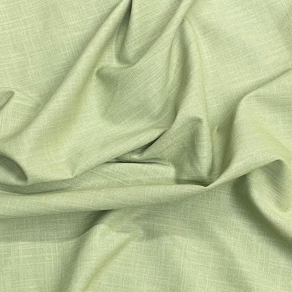 Luxurious Soft Cotton Linen 55" Wide - (Sage)