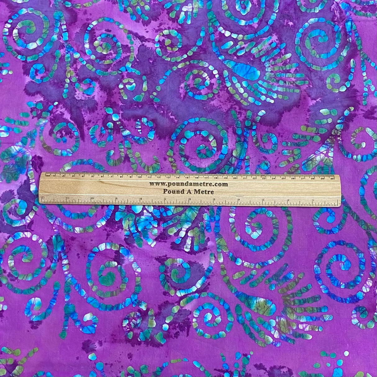 Premium Quality 100% Cotton Batik - 45" Wide (Purple)