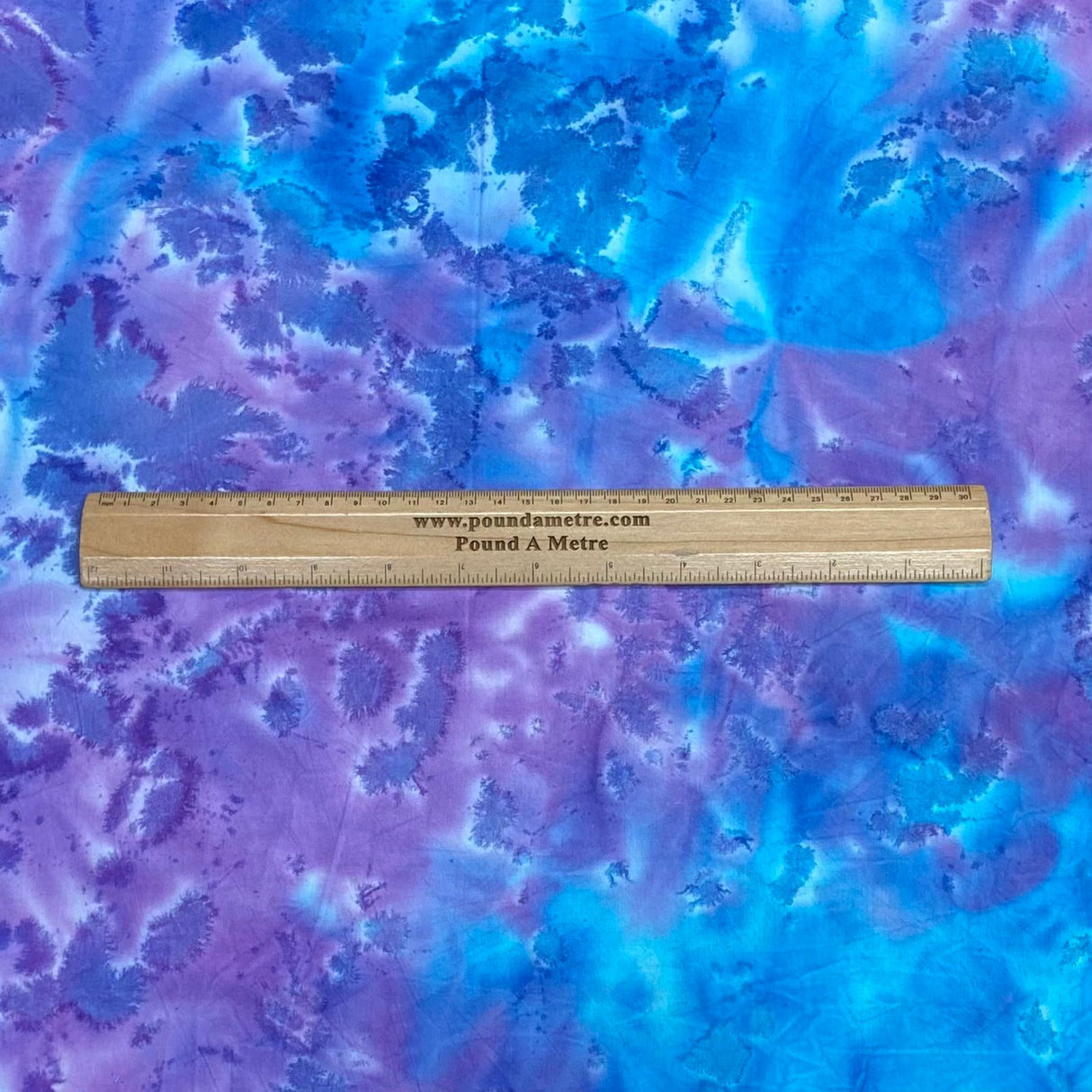 Premium Quality 100% Cotton Batik - 45" Wide (Purple & Blue)