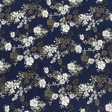 3 Metres, Premium Quality, Printed Dressmaking Viscose - 55" Wide (Shadow)