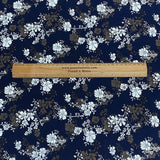 3 Metres, Premium Quality, Printed Dressmaking Viscose - 55" Wide (Shadow)