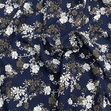 3 Metres, Premium Quality, Printed Dressmaking Viscose - 55" Wide (Shadow)