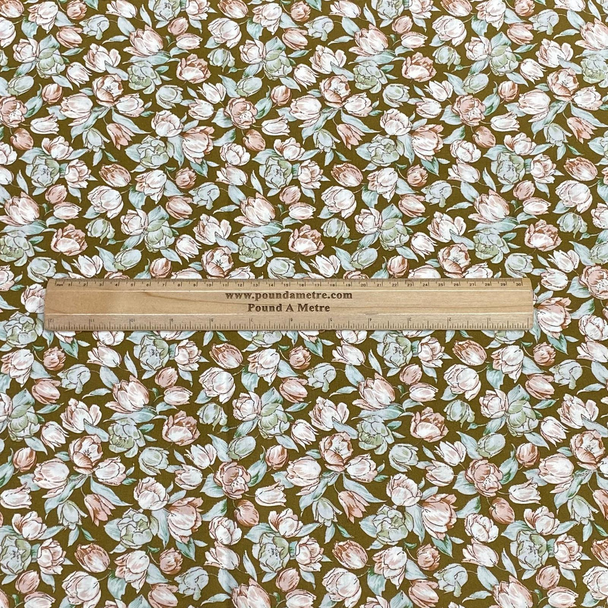 3 Metres, Premium Quality, Printed Dressmaking Viscose - 55" Wide (Bloom)