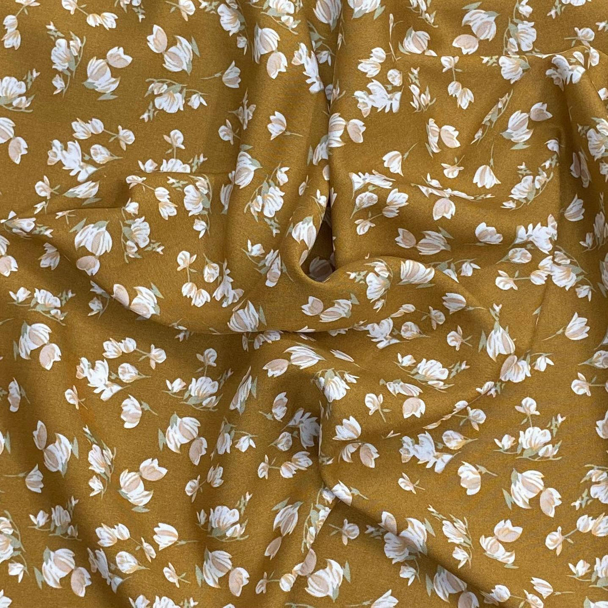 3 Metres, Premium Quality, Printed Dressmaking Viscose - 55" Wide (Floral)