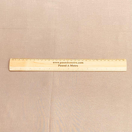 3 Metres Dress Making Plain Viscose Fabric - 55" Wide - (Beige)