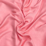 3 Metres Dress Making Plain Viscose Fabric - 55" Wide - (Peachy Pink)