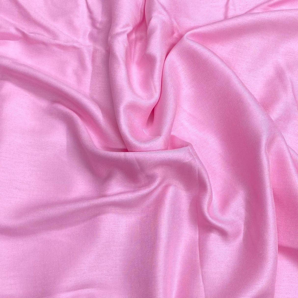 3 Metres Dress Making Plain Viscose Fabric - 55" Wide - (Pink)