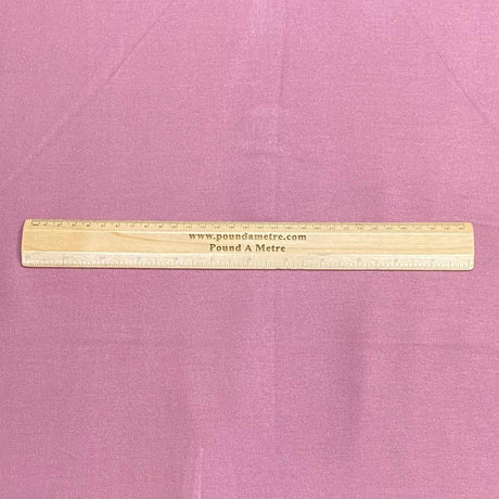 3 Metres Dress Making Plain Viscose Fabric - 55" Wide - (Grape)