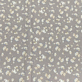 3 Metres, Premium Quality, Printed Dressmaking Viscose - 55" Wide (Grey)