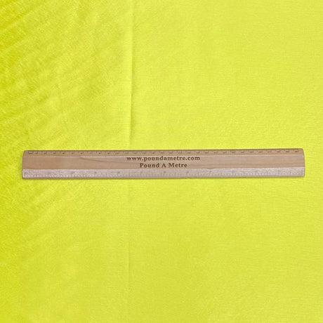 3 Metres Luxury Crepe Back Satin - 60" Wide (Yellow)