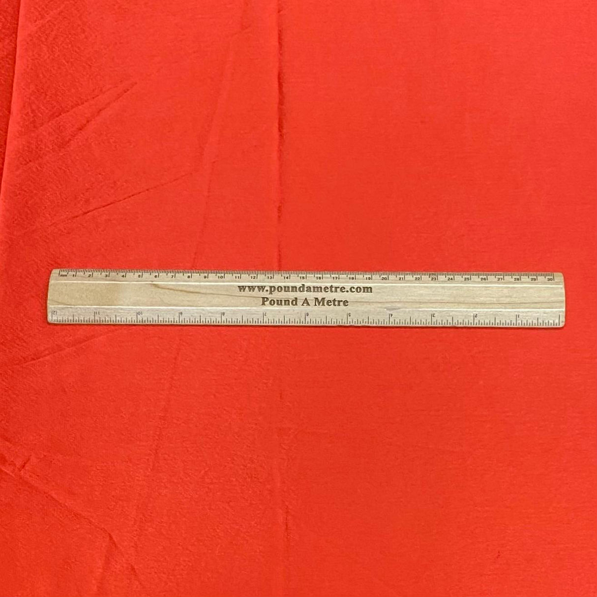 3 Metres Luxury Crepe Back Satin - 60" Wide (Red)