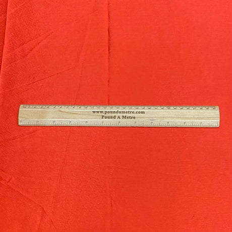 3 Metres Luxury Crepe Back Satin - 60" Wide (Red)