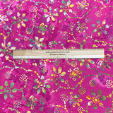 Premium Quality 100% Cotton Batik - 45" Wide (Pink)