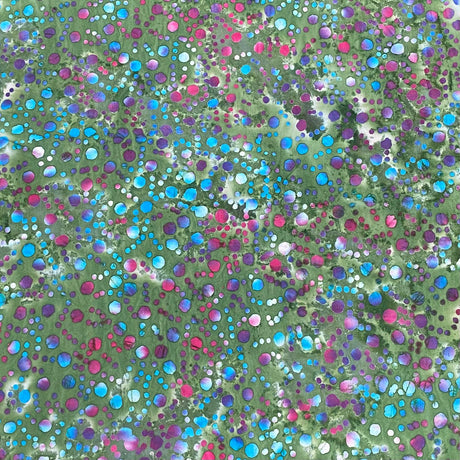 Premium Quality 100% Cotton Batik - 45" Wide (Pond)