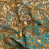 Premium Quality 100% Cotton Batik - 45" Wide (Brown)