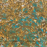 Premium Quality 100% Cotton Batik - 45" Wide (Brown)