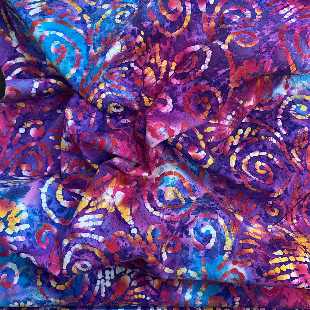 Premium Quality 100% Cotton Batik - 45" Wide (Galaxy)