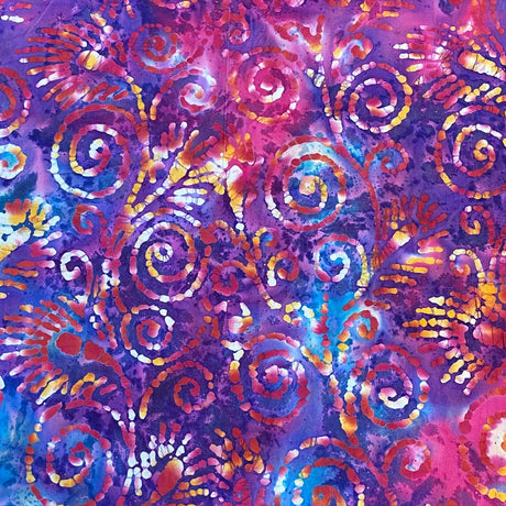 Premium Quality 100% Cotton Batik - 45" Wide (Galaxy)