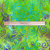 Premium Quality 100% Cotton Batik - 45" Wide (Green)