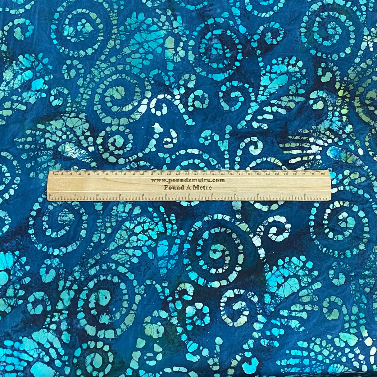 Premium Quality 100% Cotton Batik - 45" Wide (Blue)