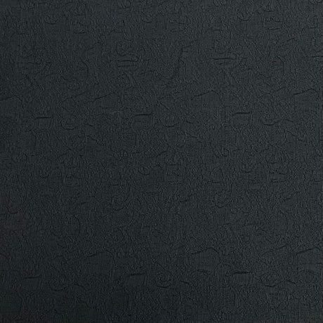 3 Metre Luxurious Jacquard Soft Viscose Jersey - 55" (Black)