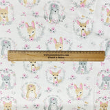Per Metre High Quality Brushed Cotton - 45" Wide (Wildlife)