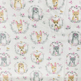 Per Metre High Quality Brushed Cotton - 45" Wide (Wildlife)