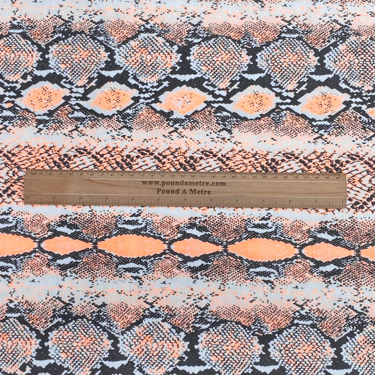 3 Metres Super Soft Crepe Jersey- 55" Wide - (Snake)