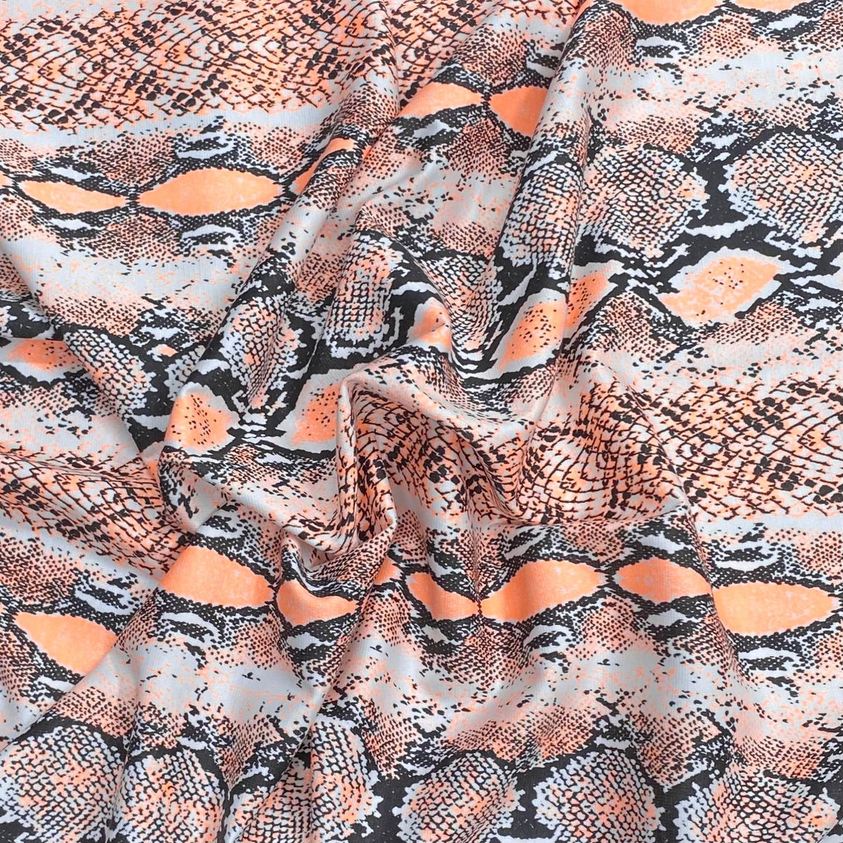 3 Metres Super Soft Crepe Jersey- 55" Wide - (Snake)