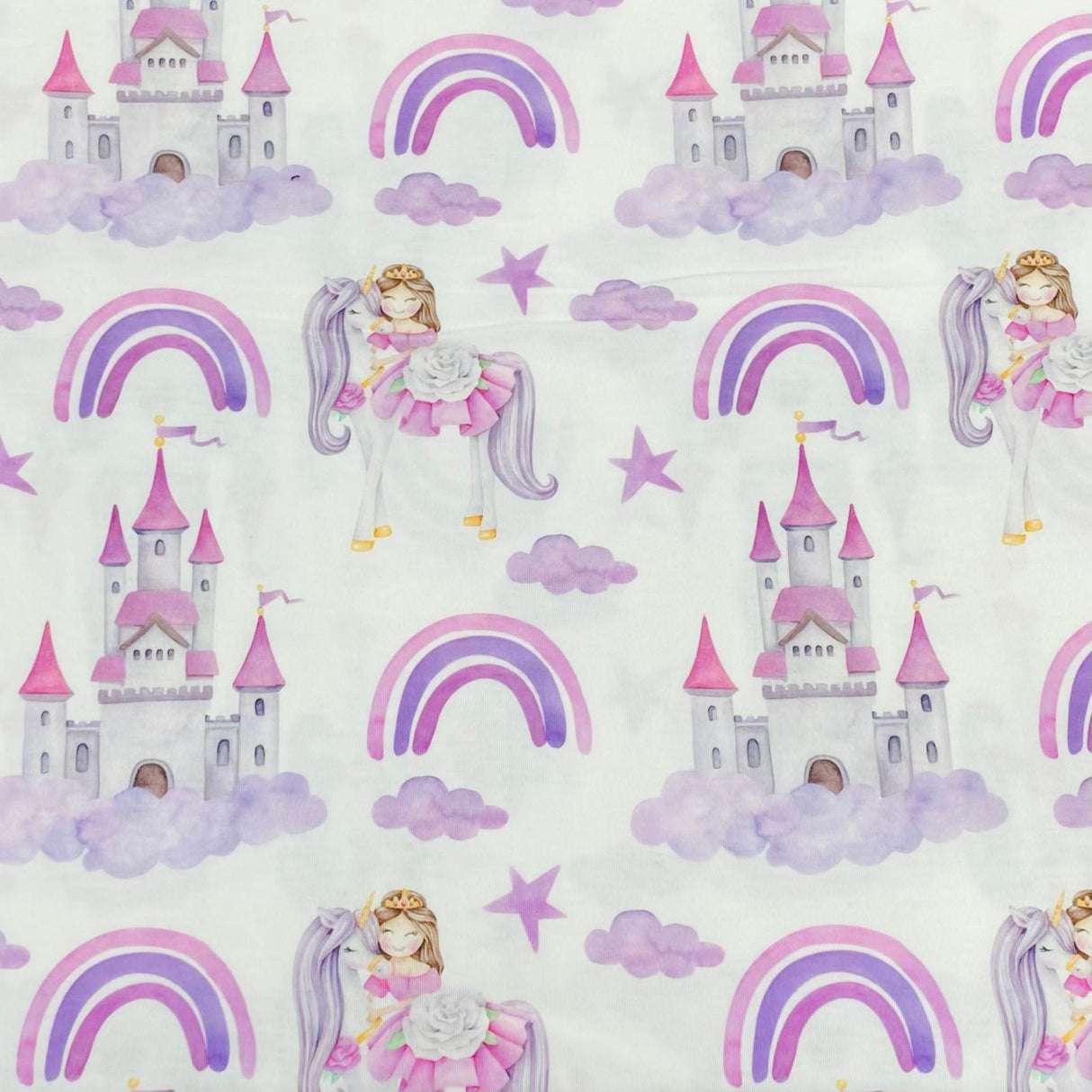 3 Metres Super Soft Cotton Feel Jersey 55" - (Princess)