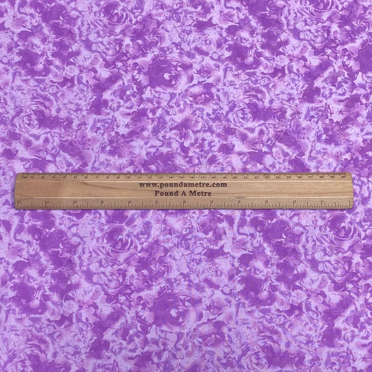Per Metre 100% Digital Cotton Print - (Purple Dye)