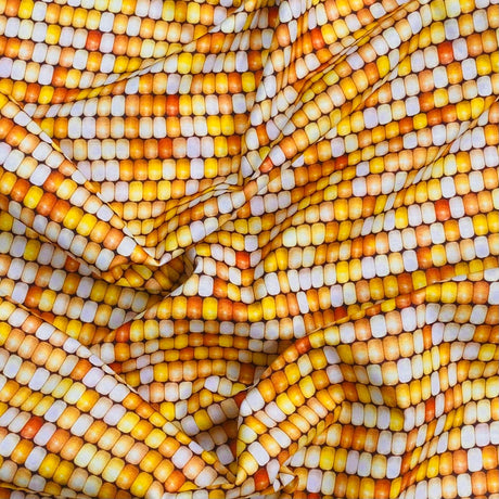 Per Metre 100% Digital Cotton Print - (Honey)