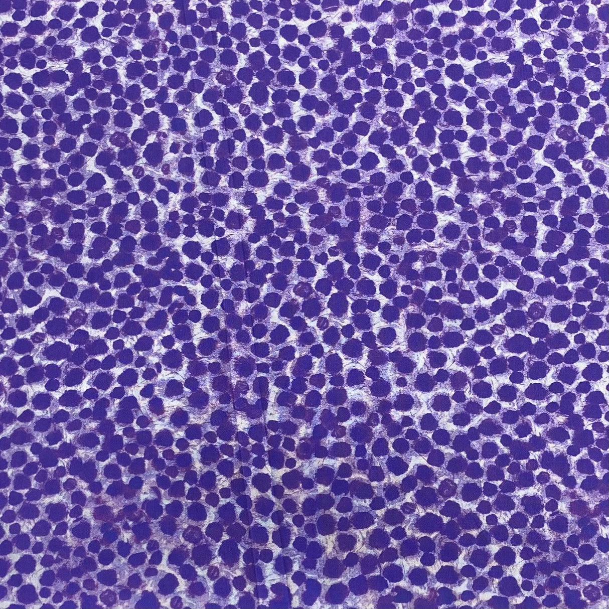 Per Metre 100% Digital Cotton Print - (Purple Patch)