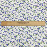 Per Metre 100% Digital Cotton Print - (Purple Daisy)