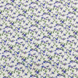 Per Metre 100% Digital Cotton Print - (Purple Daisy)