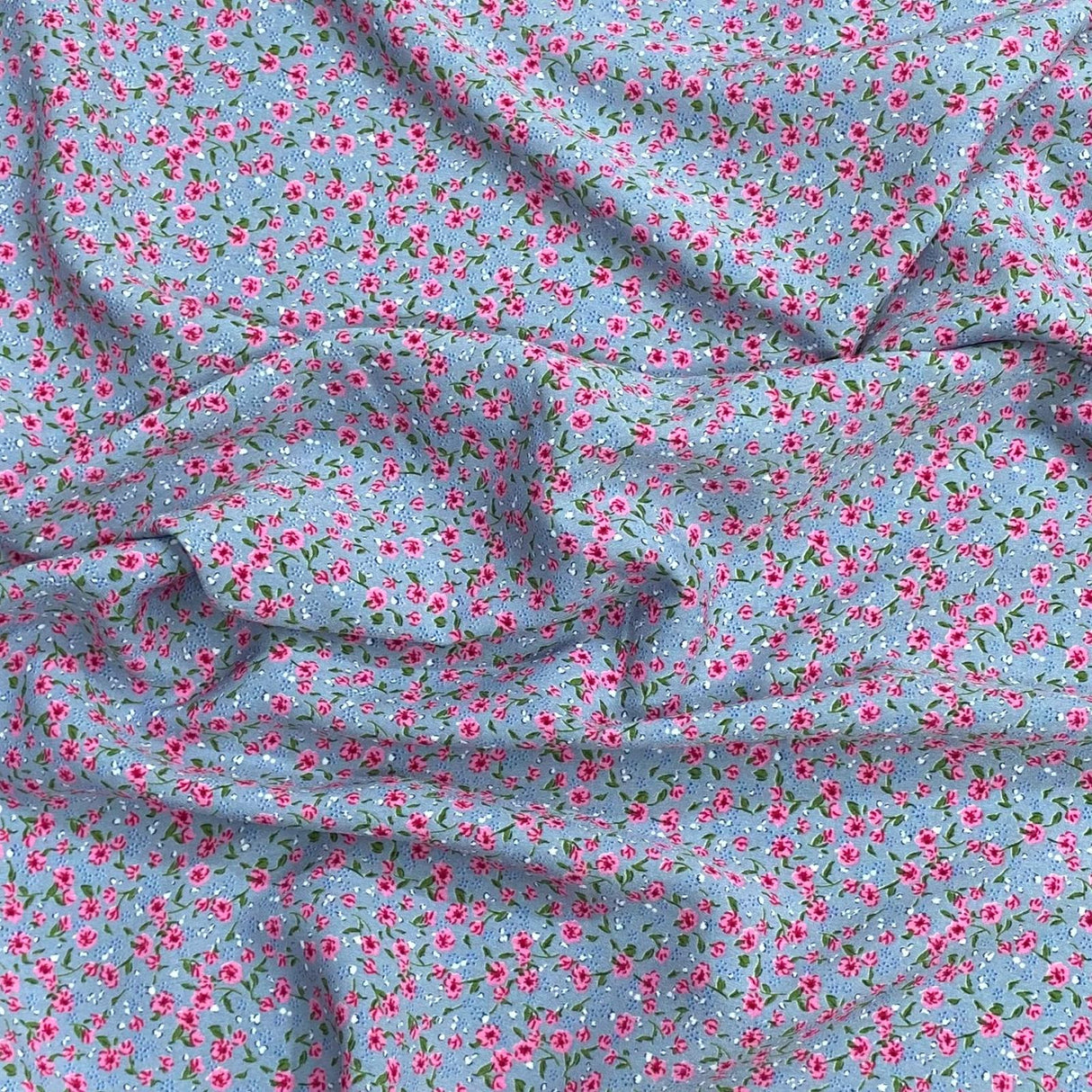 3 Metres Luxurious Solara Crepe 55" Wide (Lilac Floral)