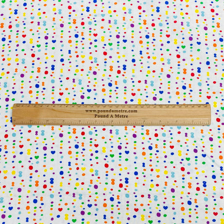 Per Metre 100% Digital Cotton Print - (Joyful Jumble)