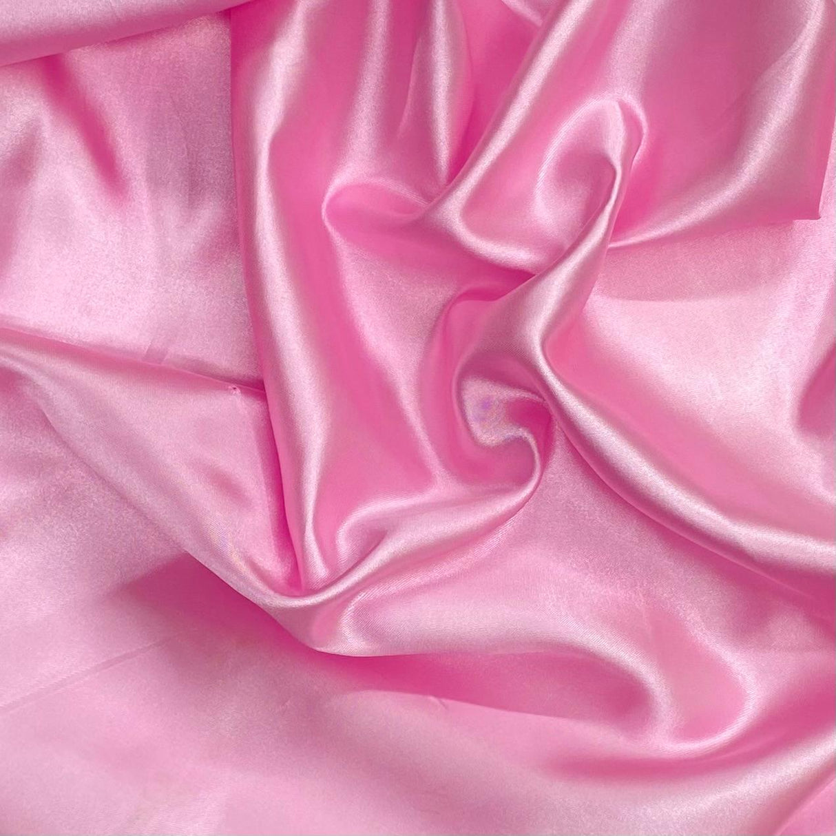 3 Metres Silky-Smooth Polyester Satin- 45" Wide (Pink)