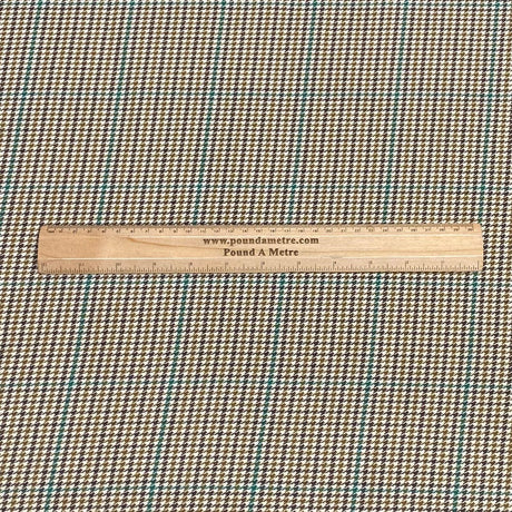 3 Metres Premium Wool Rich Fabric 55" Wide (Beige)