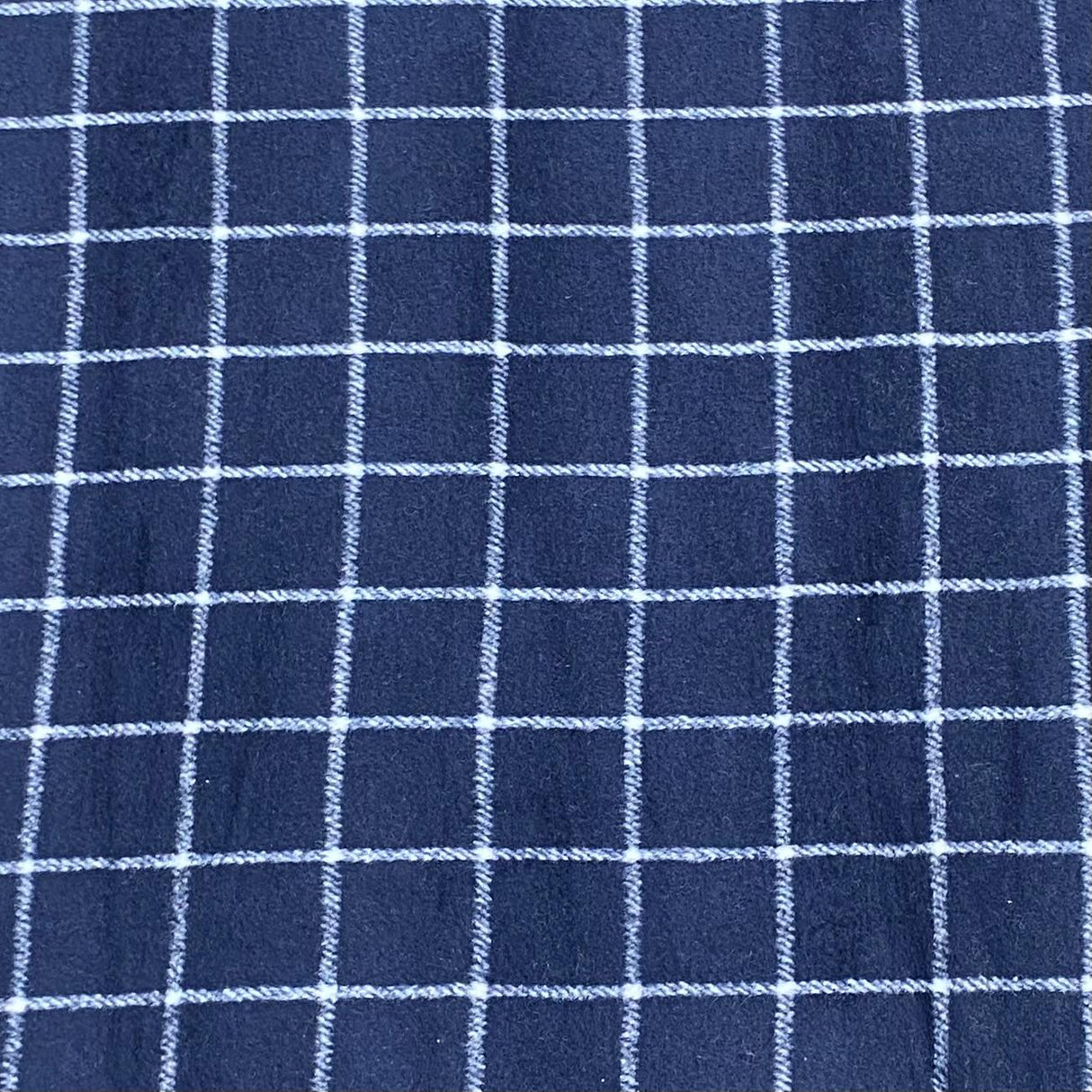3 Metres Premium Wool Rich Fabric 55" Wide (Navy)