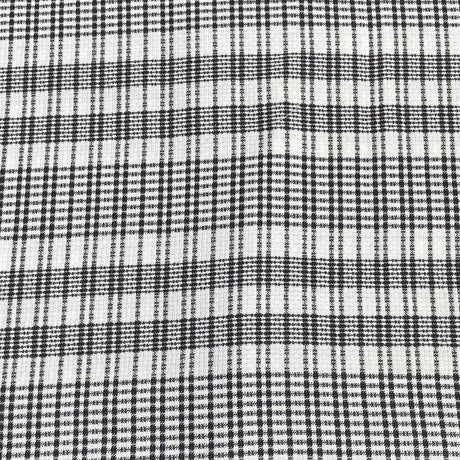3 Metres Premium Wool Rich Fabric 55" Wide (White & Black)