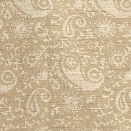 3 Metres Dressmaking Burnout Poly-Cotton - 55" wide (Beige)
