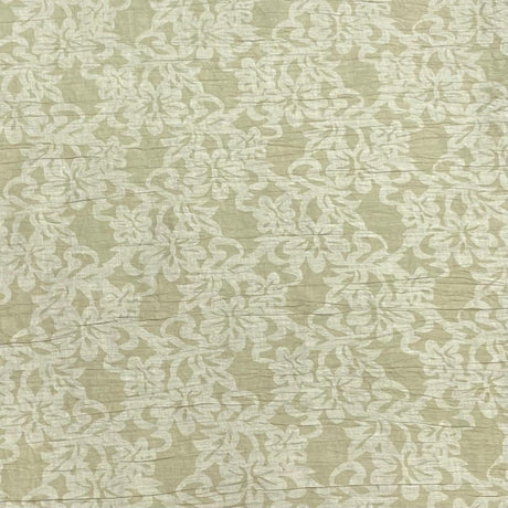 3 Metres Dressmaking Burnout Poly-Cotton - 55" wide (Mint)