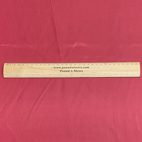 Per Metre Profession Quality Acetate Lining 60" Wide (Wine)
