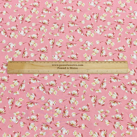 3 Metres, Premium Quality, Printed Dressmaking Viscose - 55" Wide (Daisy)